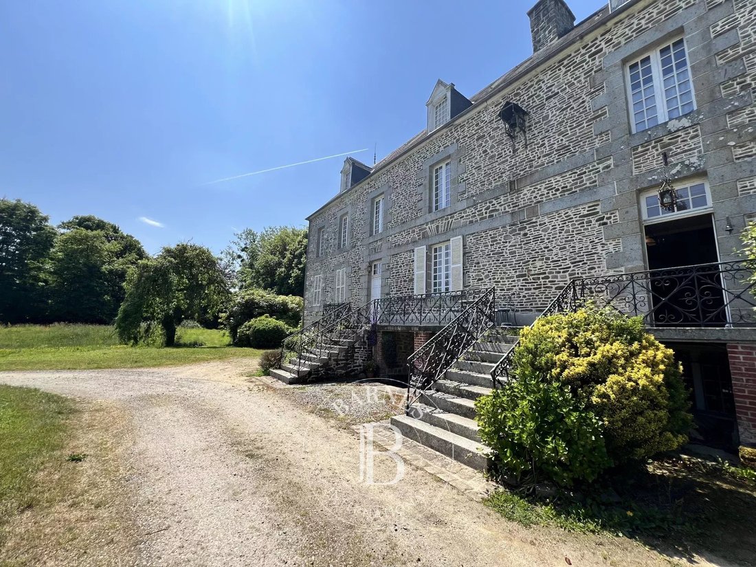 Castle in Isigny-le-Buat, Normandy, France 2 - 15693254