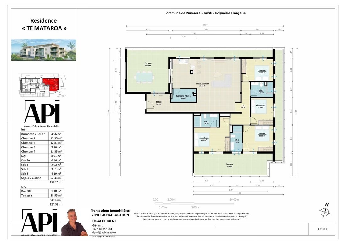 Apartment in Teva I Uta, Windward Islands, French Polynesia 1 - 14853372