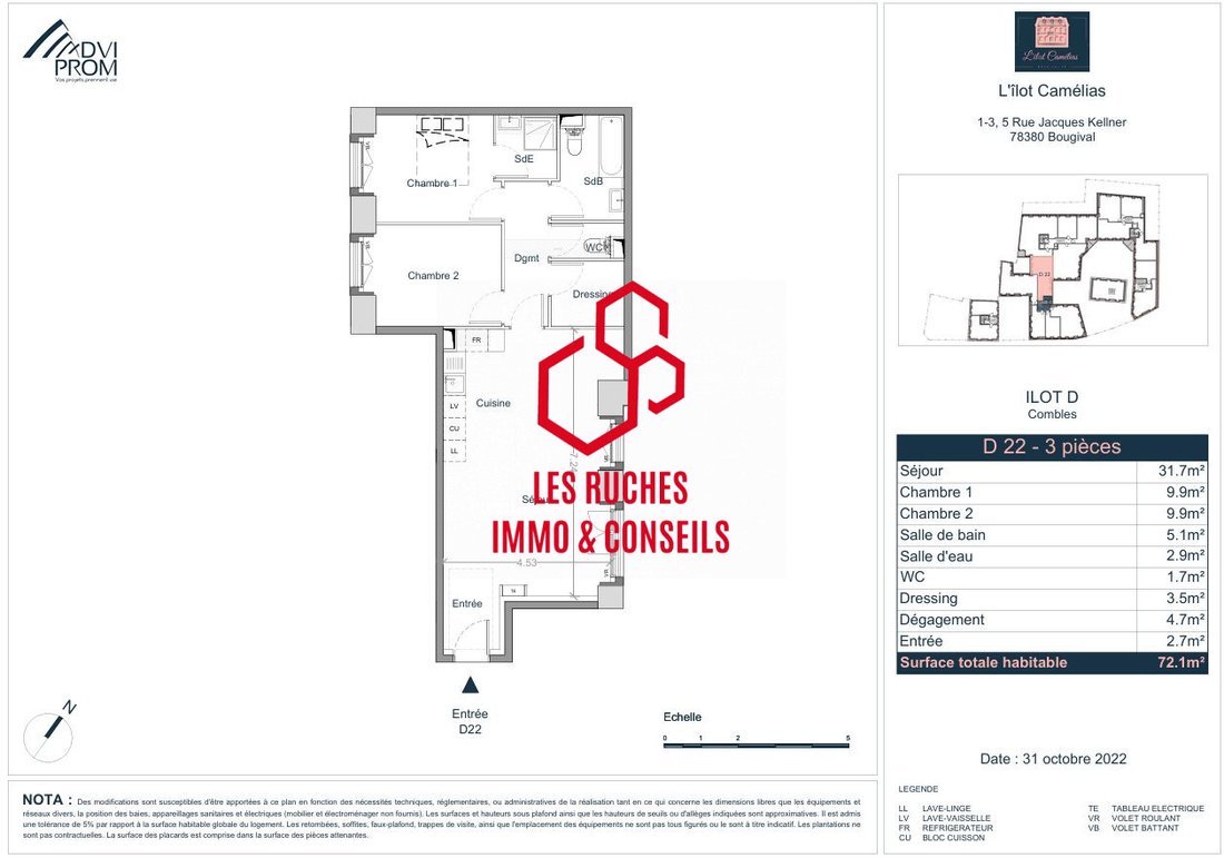 Apartment in Centre Ville - Jonchère, Bougival, France 2 - 15705857