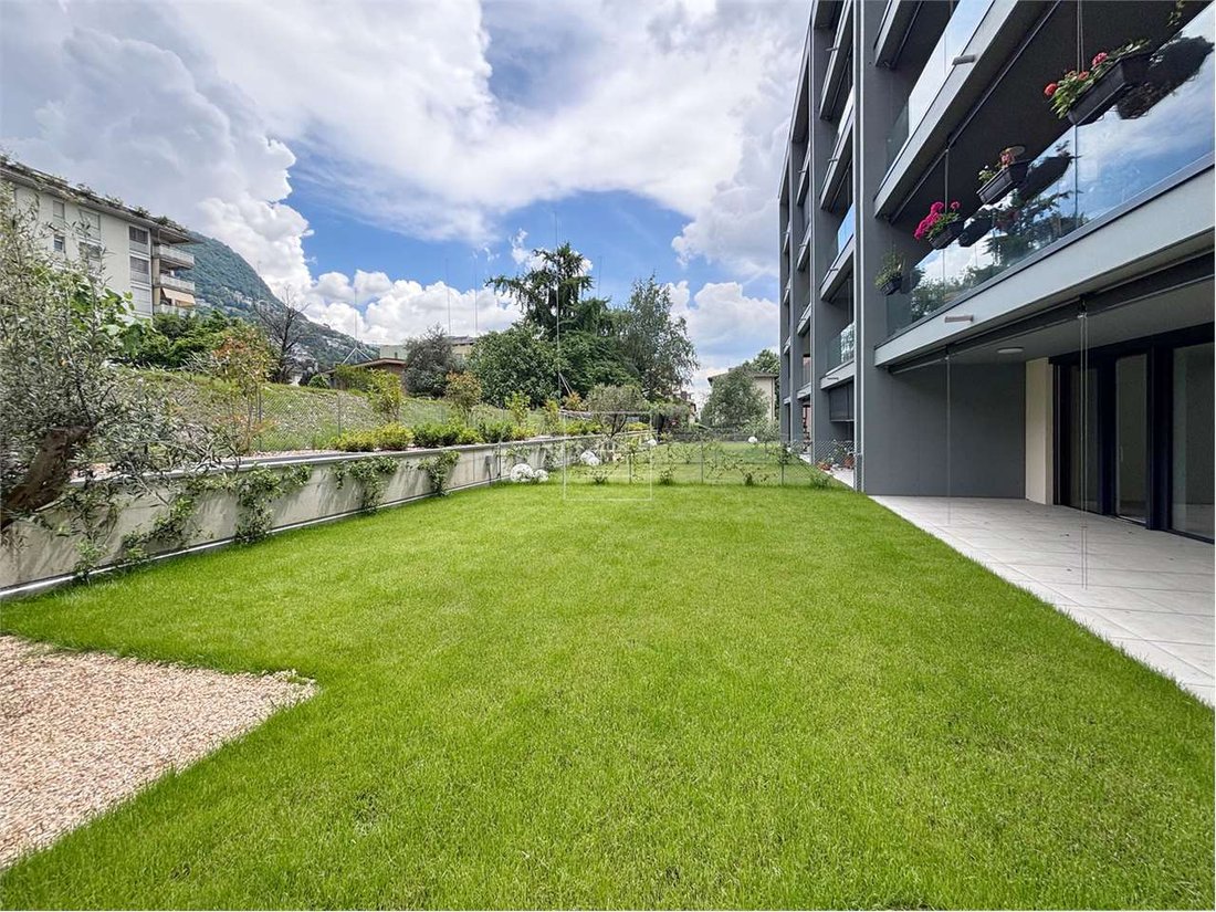 3,5 Locali Con Giardino A Pochi Passi Dalla In Lugano, Ticino ...