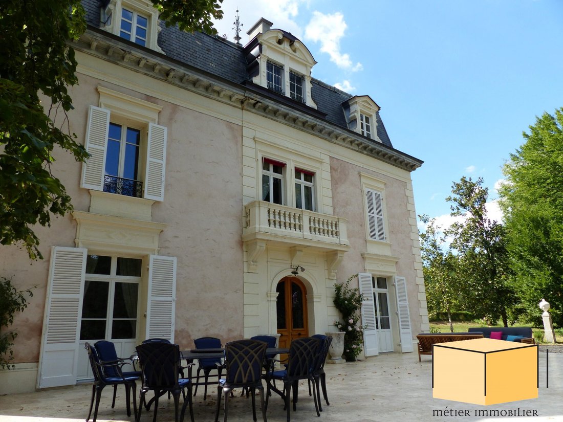 Whispers of the Rhône: A 19th-Century Château Between Lake & Sky