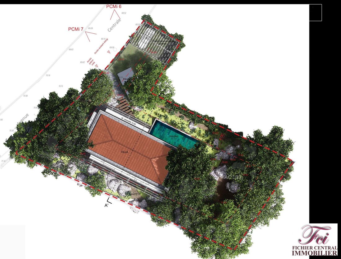 Villa in Village-Cros de Caste-Coupiere-Mont Gros, Roquebrune-Cap-Martin, France 4 - 15705495