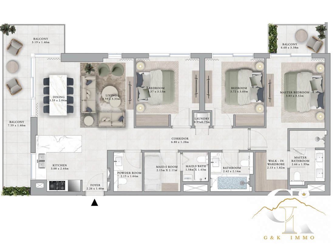 Apartment in La Celle-sous-Gouzon, Nouvelle-Aquitaine, France 1 - 15705780