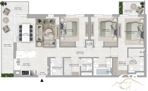 Apartment in La Celle-sous-Gouzon, Nouvelle-Aquitaine, France 1