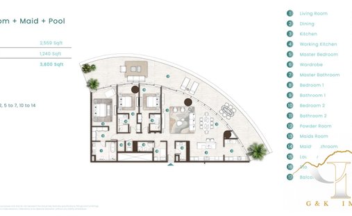 Apartment in France 1