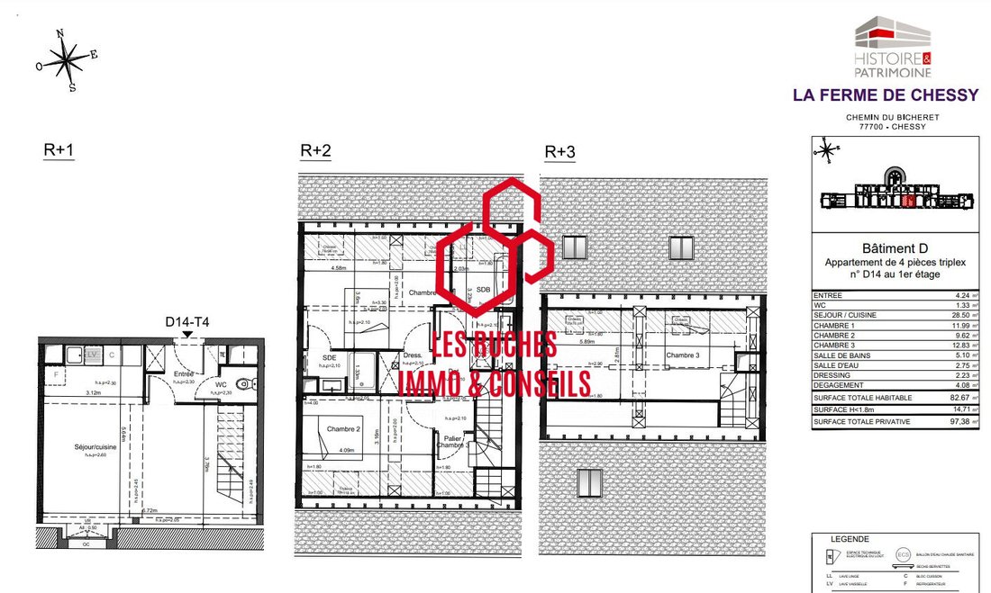 Apartment in Chessy, Ile-de-France, France 4 - 15705802