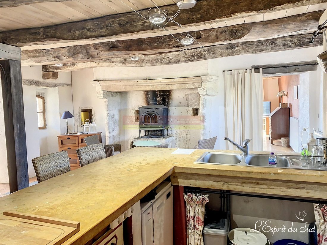 A 13th-Century Dream: Ruins, Roses & Two Stone Maisons in Occitanie’s Golden Hills - 5