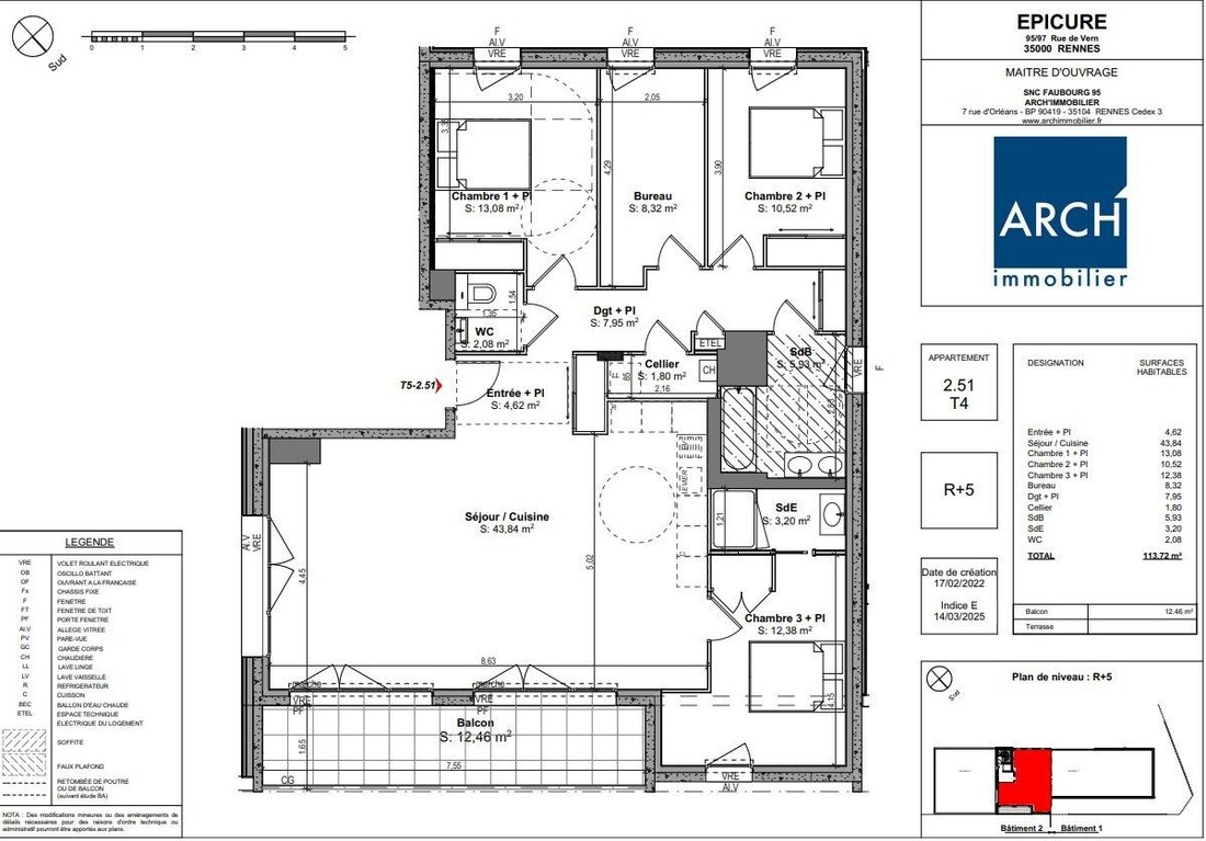 Appartamento a Rennes, Bretagna, Francia 5 - 15706136