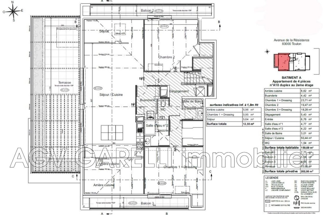 Apartment in Cap Brun, Toulon, France 1 - 15610879