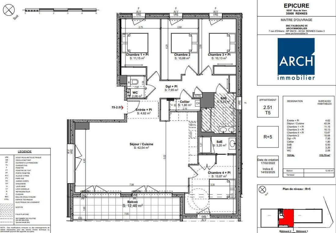 Appartamento a Rennes, Bretagna, Francia 2 - 15706136
