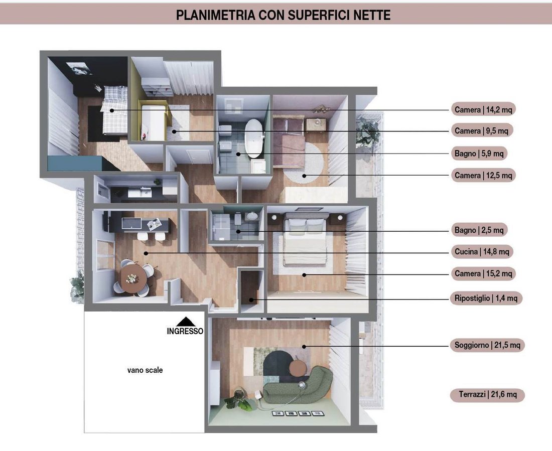 Apartamento en Florence, Toscana, Italia 1 - 15638942