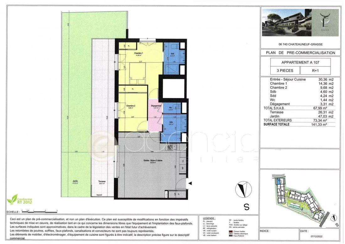 Apartment in Châteauneuf-Grasse, Provence-Alpes-Côte d'Azur, France 5 - 15726006