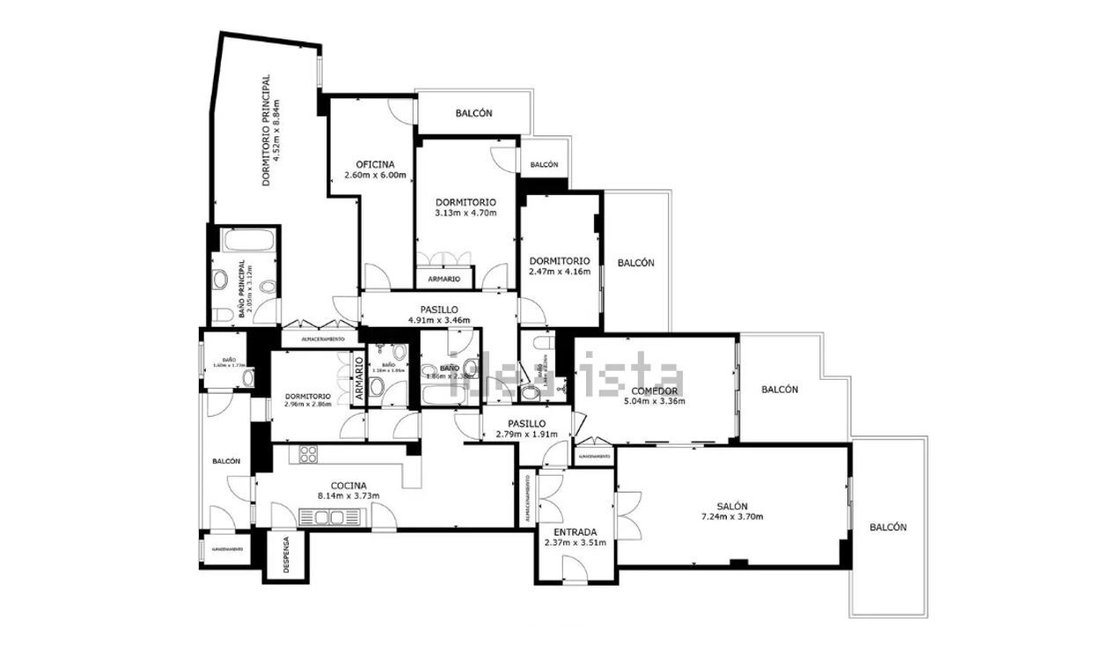 Apartment in La Caleta, Centro, Malaga 2 - 15730659