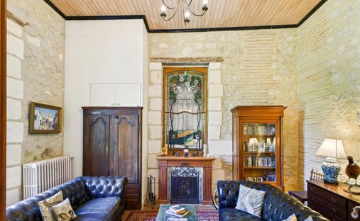 Lot Et Garonne Elegant Restored Family Castle With 5 Bedrooms And Heated Pool