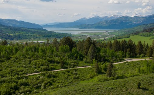 Terrain à Alpine, Wyoming, États-Unis 1