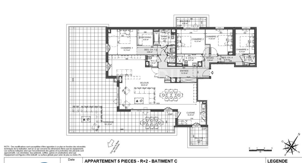 Apartment in Maurice Jeanpierre, Le Cannet, France 2 - 15735743