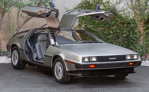 DeLorean DMC-12 in Los angeles, ca 1
