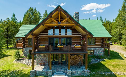 House in Polebridge, Montana, United States 1