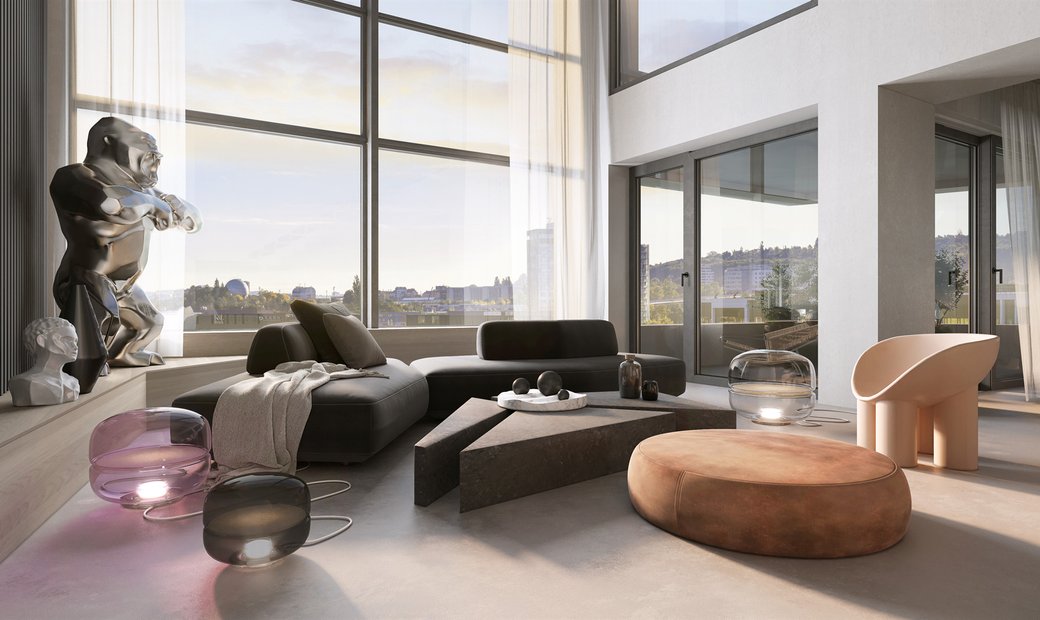 Image showcasing Koh I Noor Diamond Penthouse In Prague, Prague, Czechia For Sale (15169602)