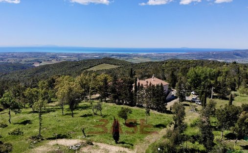 Villa a Castellina Marittima, Toscana, Italia 1