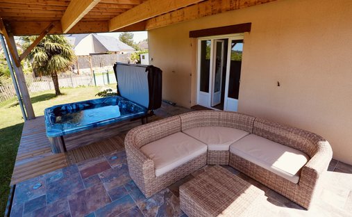 A Chateau From The Late 17th Century, Listed As A Historical Monument, Its Outbuildings And