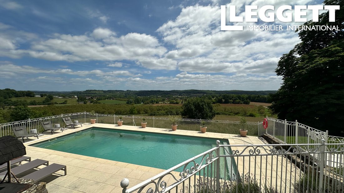 Whispers of the Dordogne: A 6-Bedroom Manoir Crowned by the Valley’s Golden Light