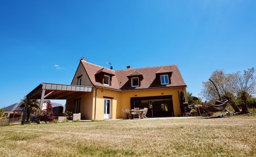 A Chateau From The Late 17th Century, Listed As A Historical Monument, Its Outbuildings And