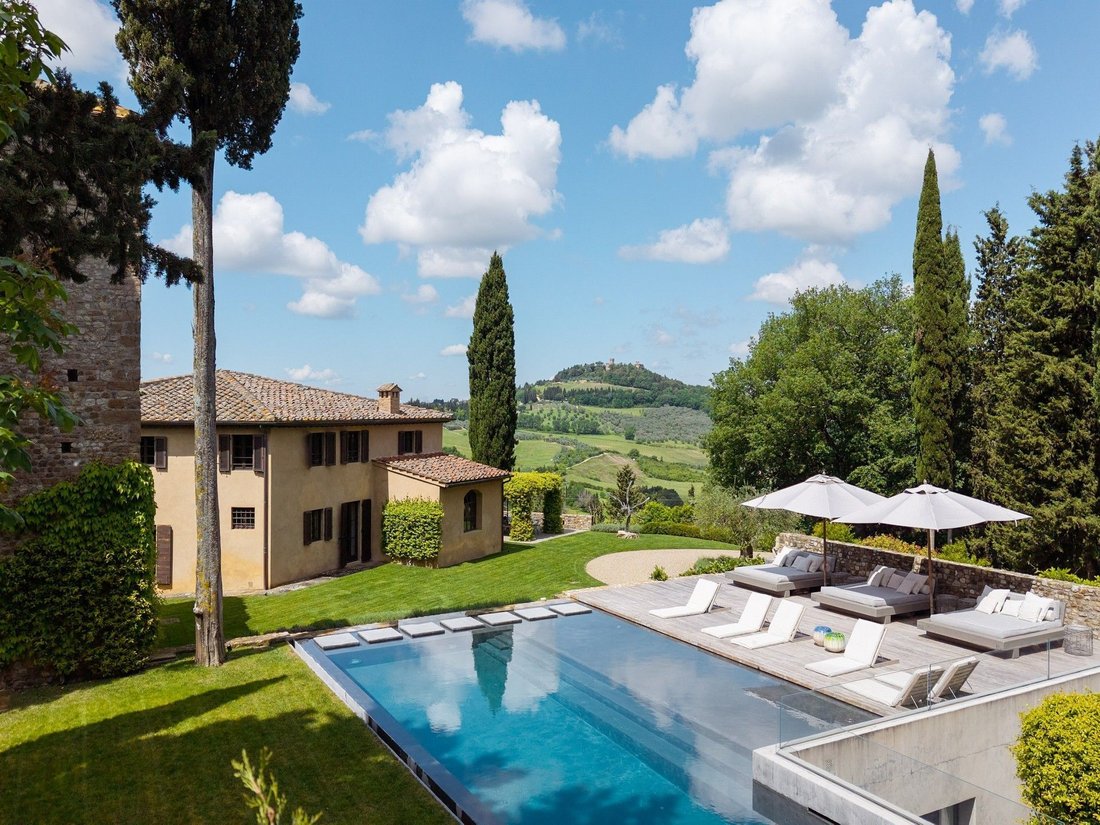 Whispers of Chianti: A Thousand-Year Castle Reborn in Light