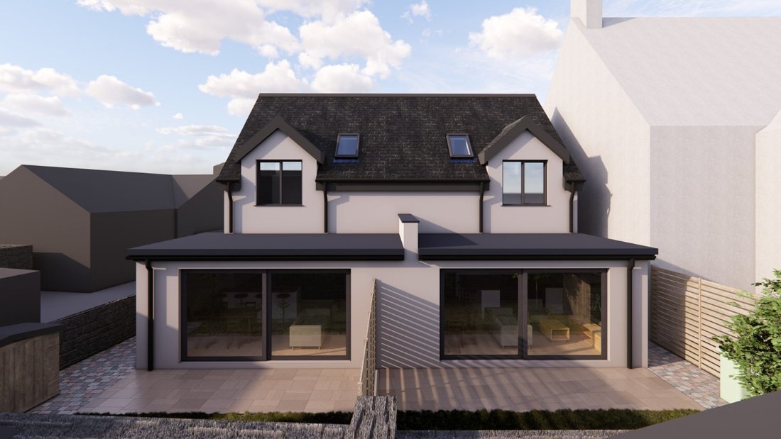 House North View Route De Carteret - 1100xxs 