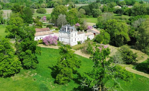 Castle in Libourne, Nouvelle-Aquitaine, France 1