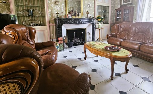 A Chateau From The Late 17th Century, Listed As A Historical Monument, Its Outbuildings And