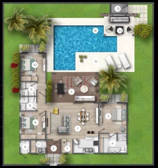 Villa in Cap Malheureux, Rivière du Rempart District, Mauritius 4 - 15388484