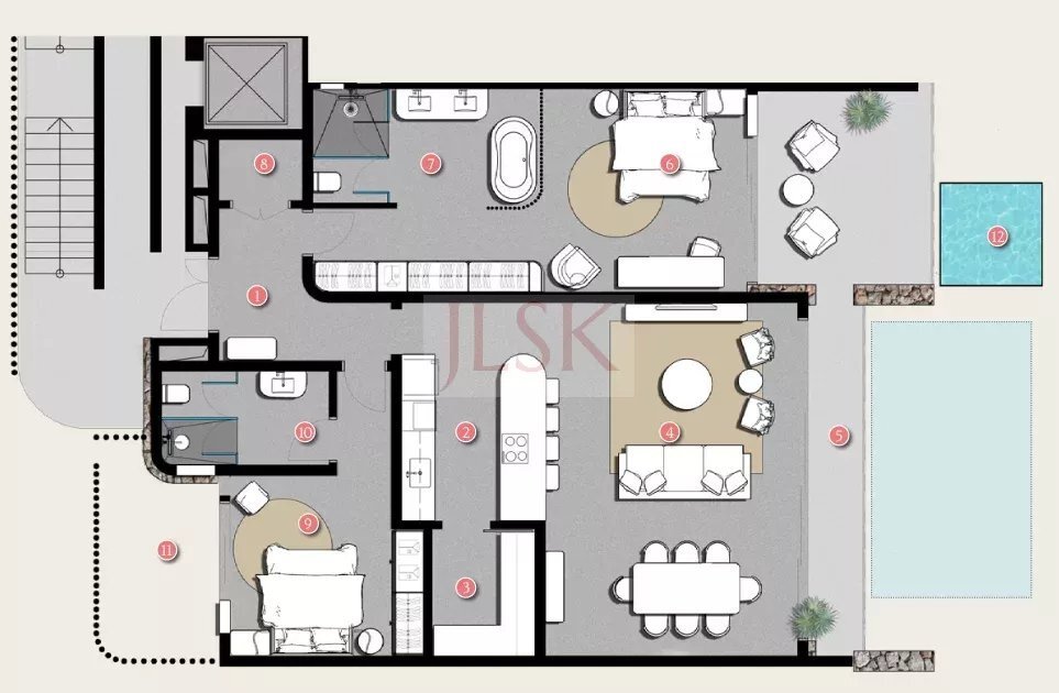 Apartment in Black River, Rivière Noire District, Mauritius 4 - 12912135