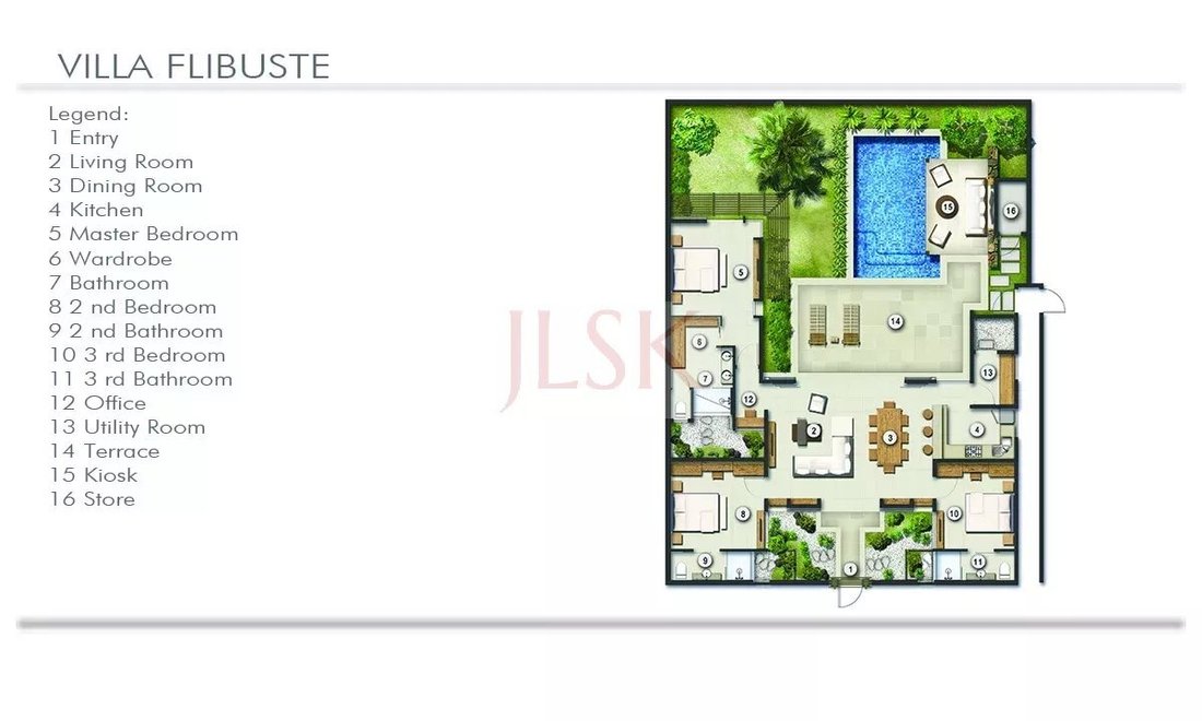 Villa in Grand Baie, Rivière du Rempart District, Mauritius 5 - 12889248