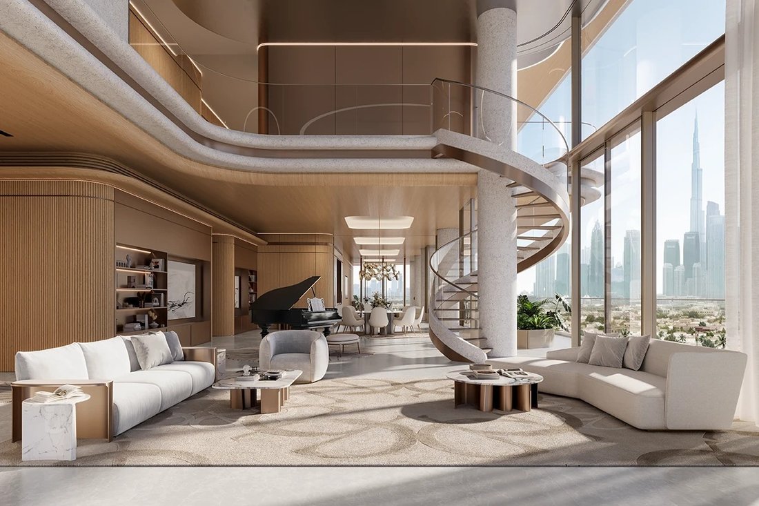Penthouse à Dubaï, Dubaï, Émirats arabes unis 2 - 15759964