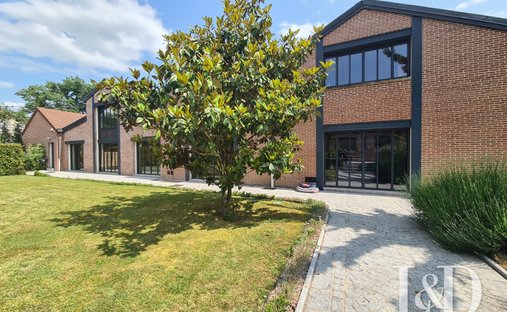 An Vast 18th Century Mansion And Its Neo Romanesque Indoor Chapel And Outbuildings In The