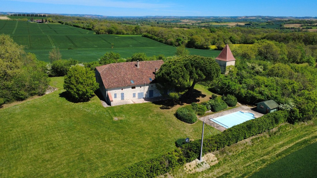 The Crown of Occitanie: A Sunlit Stone Château Whispering to the Skies