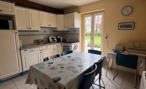 2h From Paris, In The Heart Of The Pays D’auge Area. A Listed 16th /18th Century Chateau Set In Abou