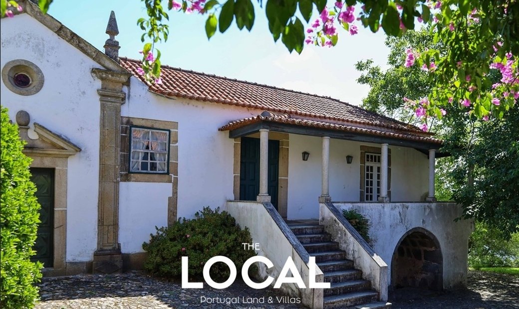 18th Century T9 Manor House With Chapel Near In Lomba, Porto District ...