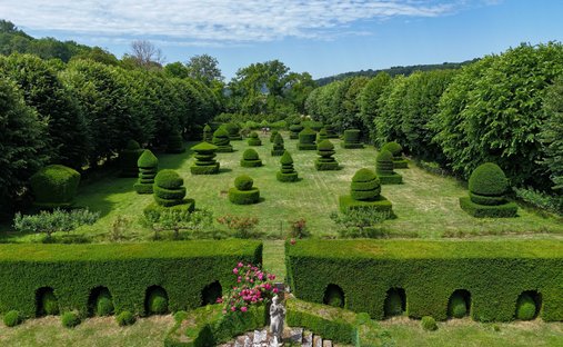 Schloss in Magny-en-Vexin, Île-de-France, Frankreich 1