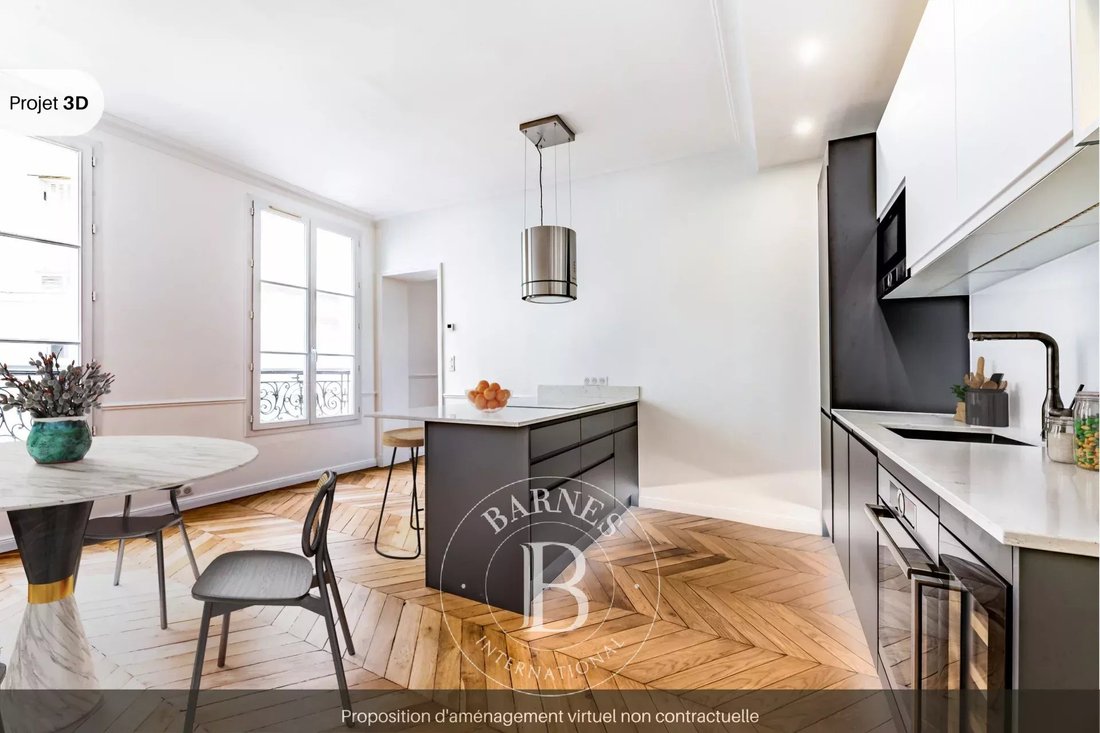 Apartment in Triangle d'Or, Paris 8e Arrondissement, Paris 5 - 15790513