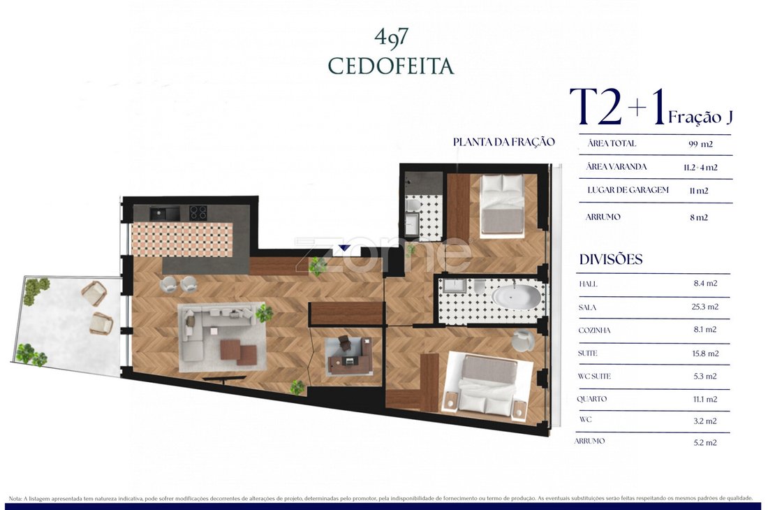 Apartment in Cedofeita, Santo Ildefonso, Se, Miragaia, Sao Nicolau e Vitoria, Porto District, Portugal 3 - 15376667