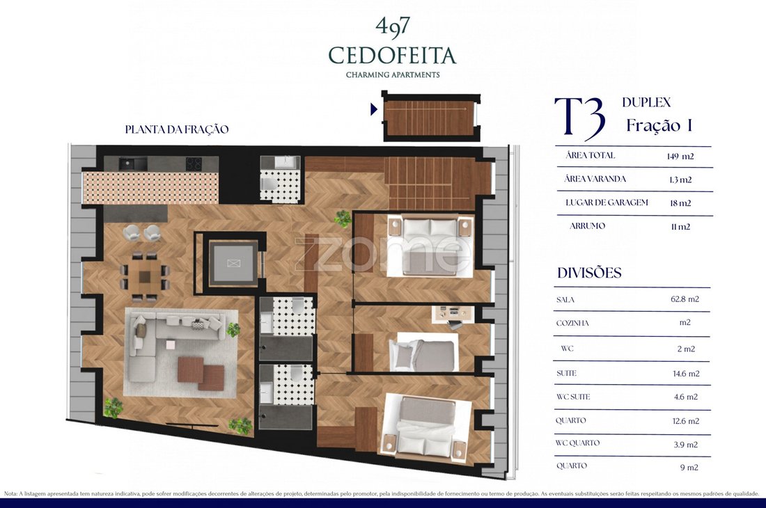 Apartment in Cedofeita, Santo Ildefonso, Se, Miragaia, Sao Nicolau e Vitoria, Porto District, Portugal 3 - 15376664