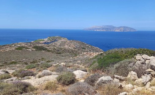 Land in Thira, Aegean, Greece 1