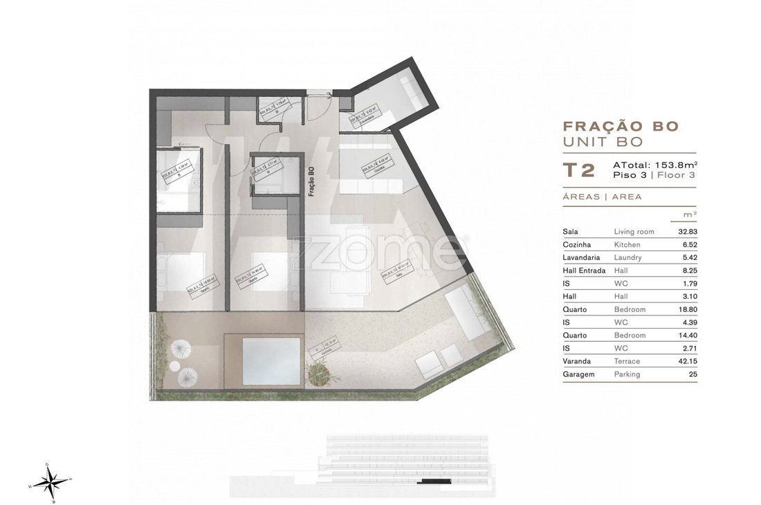 Apartment in Valbom, Porto District, Portugal 5 - 15040273