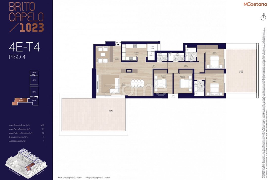Apartamento en Matosinhos y Leca da Palmeira, Distrito de Oporto, Portugal 2 - 15483672