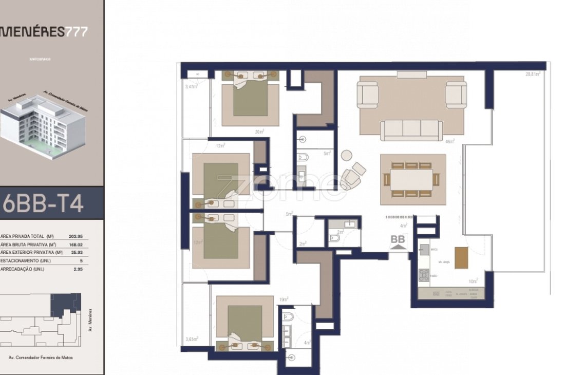 Apartment in Matosinhos e Leca da Palmeira, Porto District, Portugal 1 - 15727218
