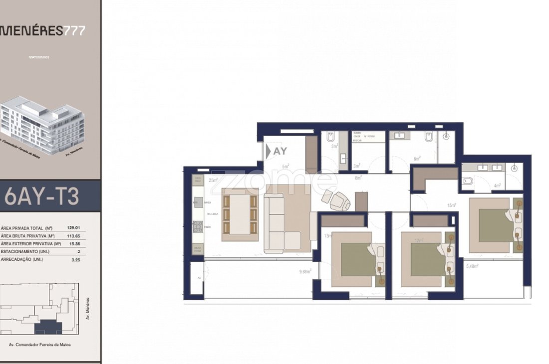Apartment in Matosinhos e Leca da Palmeira, Porto District, Portugal 1 - 15727212