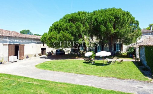 5 Min From Sainte Foy La Grande: Historic Castle Of 600m², Its Vineyard Of 85ha, Gîtes, Stable And 3