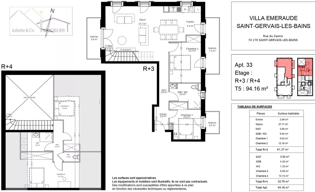Apartment in Domancy, Auvergne-Rhône-Alpes, France 4 - 15680340